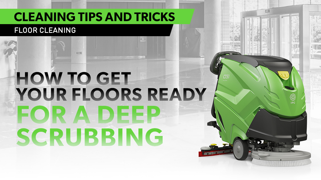 How to successfully use a scrubber dryer